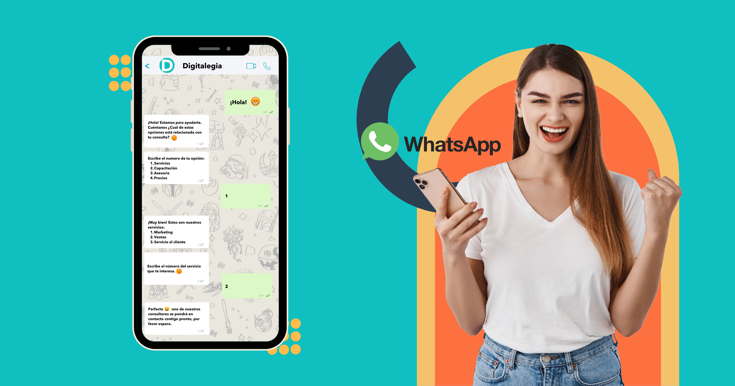 Automatización de mensajes en WhatsApp